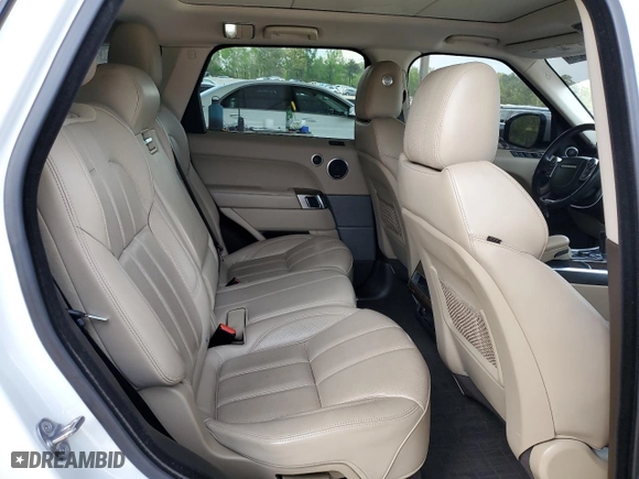 2016 Land Rover Range Rover Sport V6 HSE with VIN SALWR2PF3GA589306, listed as a Copart auction lot 52729465 with 93,669 mi miles and Clean Title. Bid and sale history available at carsss.com. Image 10.