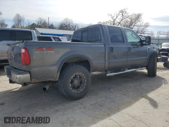 2008 Ford Super Duty F-250 SRW XL with VIN 1FTSW21R38EA63916, listed as a Copart auction lot 49290505 with 258,747 mi miles and Salvage Title. Bid and sale history available at carsss.com. Image 3.