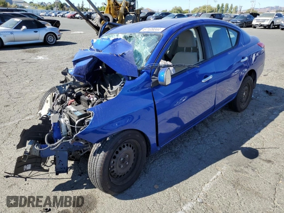 2012 Nissan Versa SV with VIN 3N1CN7AP4CL862165, listed as a Copart auction lot 45998665 with 0 mi miles and Salvage Title. Bid and sale history available at carsss.com. Image 1.