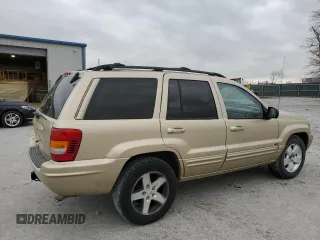 2001 Jeep Grand Cherokee Limited with VIN 1J4GW58N21C500181, listed as a Copart auction lot 49620415 with 150,256 mi miles and Salvage Title. Bid and sale history available at carsss.com. Image 3.
