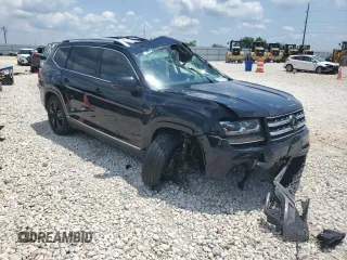 2018 Volkswagen Atlas SEL Premium with VIN 1V2NR2CA4JC529249, listed as a Copart auction lot 56370565 with Not provided miles and Salvage title. Bid and sale history available at DreamBid. Image 4.