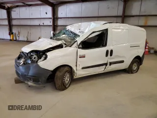 2020 Ram ProMaster City Cargo Van Tradesman with VIN ZFBHRFAB1L6R42090, listed as a Copart auction lot 52946695 with 38,655 mi miles and Clean Title. Bid and sale history available at carsss.com. Image 1.