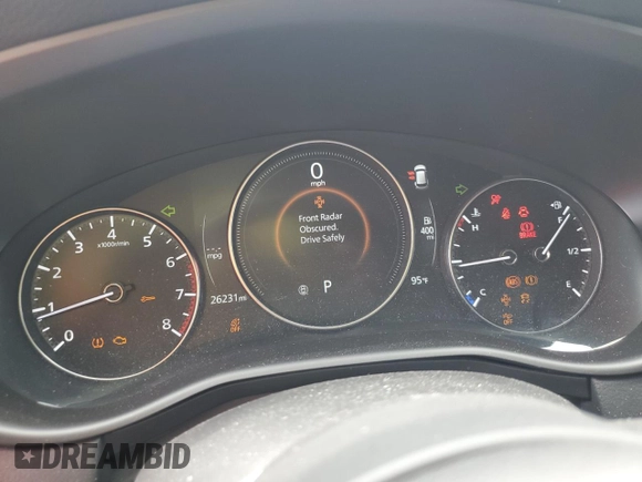 2023 Mazda CX-50 Premium with VIN 7MMVABDY6PN108537, listed as a Copart auction lot 50362155 with 26,231 mi miles and Salvage title. Bid and sale history available at DreamBid. Image 9.