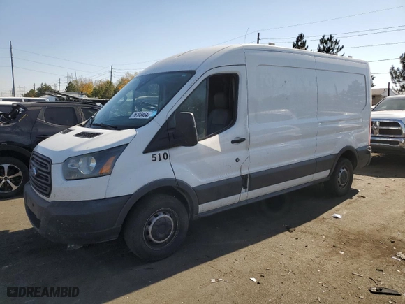 2017 Ford Transit Van with VIN 1FTYR2CM5HKA45339, listed as a Copart auction lot 76193464 with NaN miles and Salvage Title. Bid and sale history available at carsss.com. Image 1.