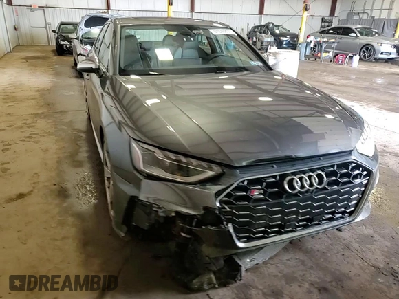 2024 Audi S4 Premium Plus with VIN WAUB4AF41RA054778, listed as a Copart auction lot 51846855 with 5,842 mi miles and Salvage Title. Bid and sale history available at carsss.com. Image 13.
