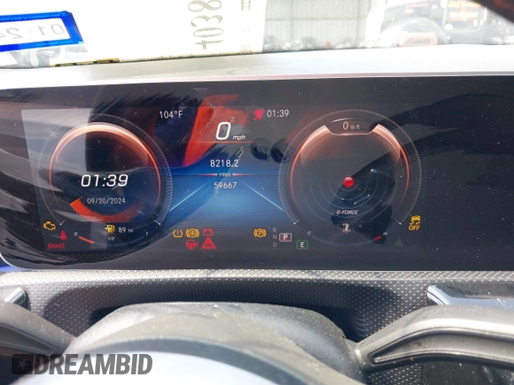 2020 Mercedes-Benz A 220 with VIN WDD3G4EB5LW036512, listed as a IAAI auction lot 40382327 with 59,667 mi miles and . Bid and sale history available at DreamBid. Image 7.