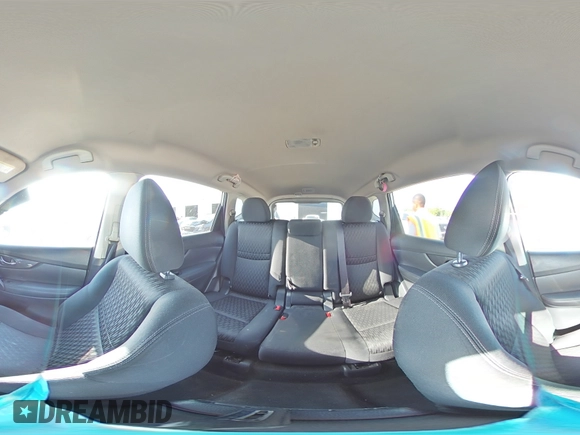 2017 Nissan Rogue S with VIN KNMAT2MT3HP551702, listed as a Copart auction lot 54748415 with 104,122 mi miles and Salvage Title. Bid and sale history available at carsss.com. Image 16.