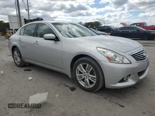 2011 Infiniti G25 x with VIN JN1DV6AR7BM652003, listed as a Copart auction lot 79712504 with 86,722 mi miles and Salvage Title. Bid and sale history available at carsss.com. Image 4.