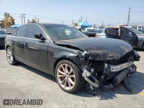 2013 Audi A4 Premium Plus with VIN WAUEFAFL8DA168977, listed as a Copart auction lot 62773825 with 115,009 mi miles and Clean title. Bid and sale history available at DreamBid. Image 4.