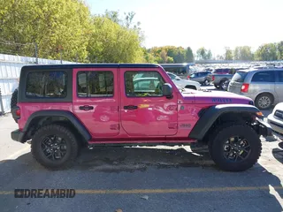 2024 Jeep Wrangler Sport S with VIN 1C4RJXN6XRW323881, listed as a IAAI auction lot 40543759 with 4,440 mi miles and . Bid and sale history available at DreamBid. Image 14.