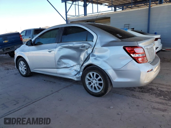 2020 Chevrolet Sonic LT with VIN 1G1JD5SB1L4103874, listed as a Copart auction lot 49900005 with 46,210 mi miles and Salvage title. Bid and sale history available at DreamBid. Image 2.