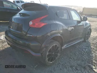 2014 Nissan Juke S with VIN JN8AF5MR3ET362570, listed as a Copart auction lot 48042185 with 93,843 mi miles and Salvage Title. Bid and sale history available at DreamBid. Image 3.