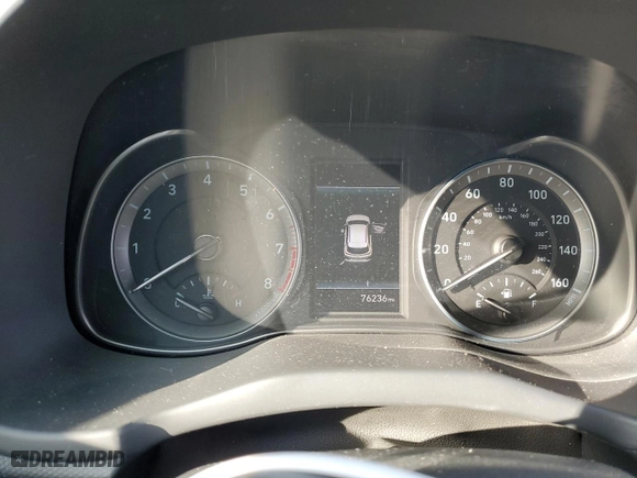2021 Hyundai Kona Ultimate with VIN KM8K5CA52MU747597, listed as a Copart auction lot 42065025 with 76,236 mi miles and Salvage Title. Bid and sale history available at carsss.com. Image 9.