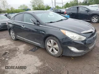 2012 Hyundai Sonata Hybrid with VIN KMHEC4A4XCA031479, listed as a Copart auction lot 55729195 with 175,054 mi miles and Clean Title. Bid and sale history available at carsss.com. Image 4.