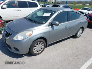 2012 Nissan Versa SL with VIN 3N1CN7AP8CL896108, listed as a IAAI auction lot 41984717 with 180,992 mi miles. Bid and sale history available at carsss.com. Image 2.