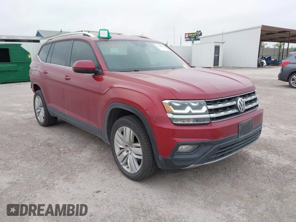 2019 Volkswagen Atlas SE with VIN 1V2WR2CA4KC606661, listed as a IAAI auction lot 42581054 with 89,079 mi miles and . Bid and sale history available at DreamBid. Image 1.