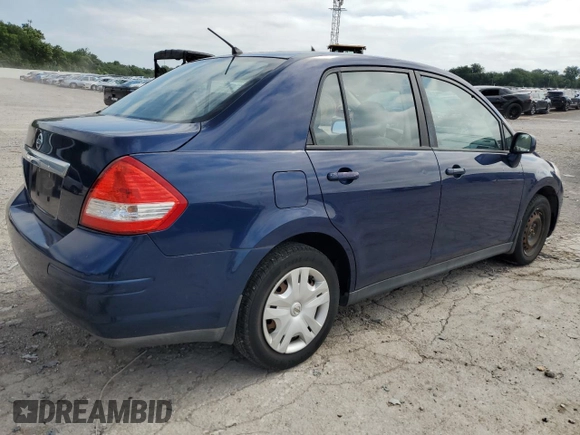2011 Nissan Versa S with VIN 3N1BC1AP0BL405527, listed as a Copart auction lot 58586695 with 171,380 mi miles and Clean title. Bid and sale history available at DreamBid. Image 3.