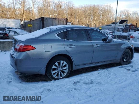 2011 Infiniti M37 with VIN JN1BY1AR9BM372486, listed as a Copart auction lot 88304585 with Not Provided miles and Salvage Title. Bid and sale history available at carsss.com. Image 3.