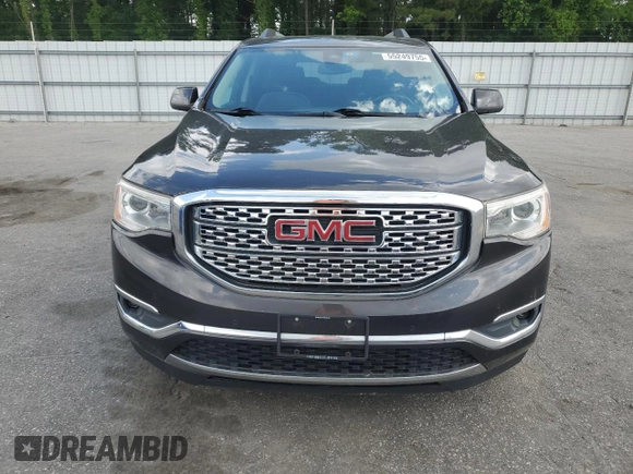 2017 GMC Acadia Denali with VIN 1GKKNXLS9HZ307629, listed as a Copart auction lot 55249755 with 103,704 mi miles and Clean Title. Bid and sale history available at carsss.com. Image 5.