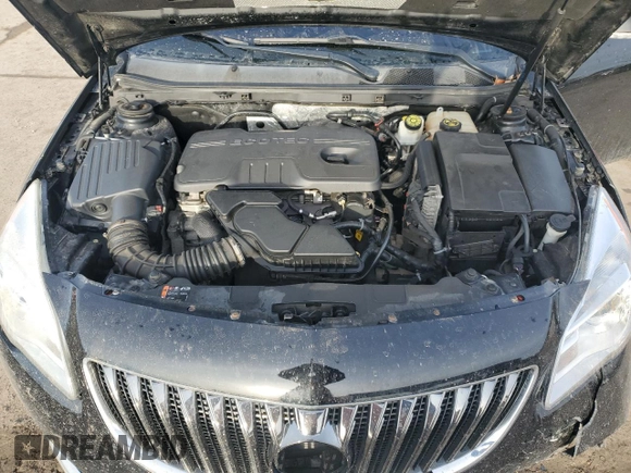 2014 Buick Regal with VIN 2G4GV5EK7E9313935, listed as a Copart auction lot 46657115 with 0 mi miles and Salvage Title. Bid and sale history available at carsss.com. Image 12.