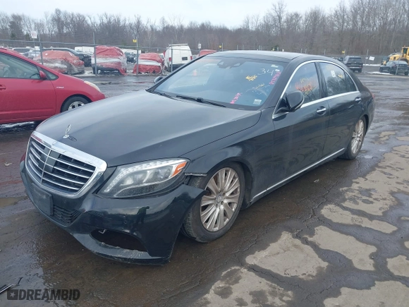 2015 Mercedes-Benz S-Class S 550 with VIN WDDUG8FB9FA101308, listed as a IAAI auction lot 41666807 with 77,953 mi miles. Bid and sale history available at carsss.com. Image 18.