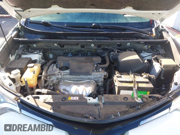 2018 Toyota RAV4 XLE with VIN JTMWFREV7JJ743297, listed as a IAAI auction lot 41579019 with 102,442 mi miles. Bid and sale history available at carsss.com. Image 10.