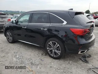 2019 Acura MDX Technology with VIN 5J8YD3H50KL011673, listed as a Copart auction lot 60538285 with 33,677 mi miles and Salvage title. Bid and sale history available at DreamBid. Image 2.