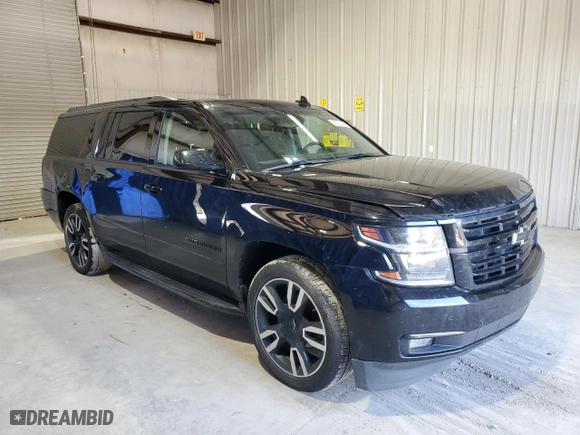 2018 Chevrolet Suburban Premier with VIN 1GNSCJKC7JR288178, listed as a Copart auction lot 85090294 with 141,614 mi miles and Clean Title. Bid and sale history available at carsss.com. Image 4.