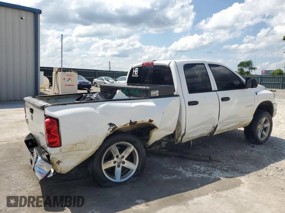 2008 Dodge 1500 ST with VIN 1D7HU18N88J139382, listed as a Copart auction lot 85899004 with 213,213 mi miles and Non Repairable. Bid and sale history available at carsss.com. Image 3.