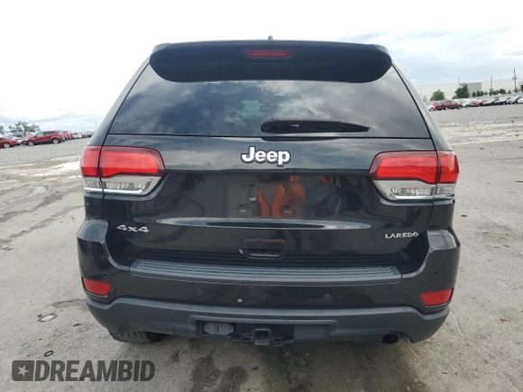 2020 Jeep Grand Cherokee Laredo E z VIN 1C4RJFAG7LC207815, wystawiony jako Copart lot #59510675 z przebiegiem 39 805 mil mil oraz Nie do naprawy • Non repairable. Historia ofert i sprzedaży dostępna na DreamBid. Obrazek 6.