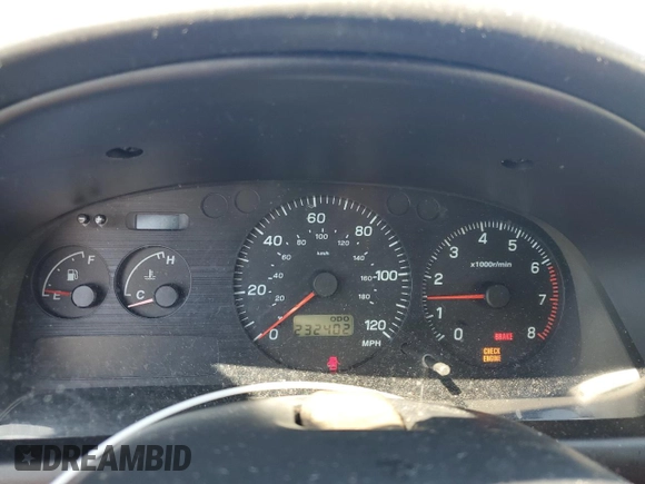 2001 Subaru Impreza Outback with VIN JF1GF48561H801805, listed as a Copart auction lot 49271155 with 232,402 mi miles and Salvage title. Bid and sale history available at DreamBid. Image 9.