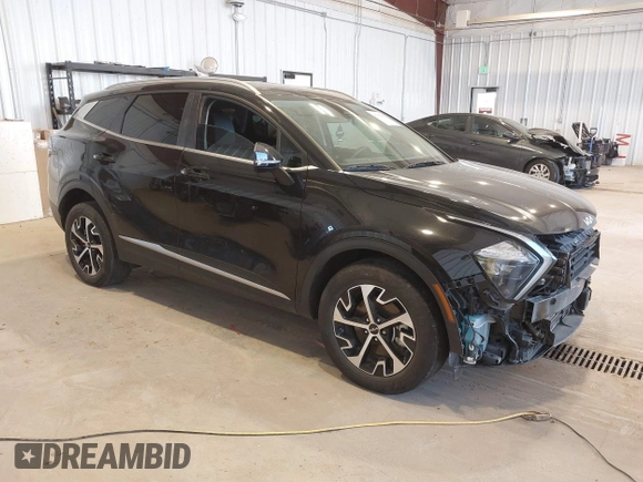 2023 Kia Sportage EX with VIN KNDPVCAG8P7095454, listed as a IAAI auction lot 42335661 with 96,718 mi miles and . Bid and sale history available at DreamBid. Image 1.