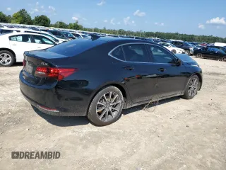 2016 Acura TLX Advance with VIN 19UUB2F77GA005343, listed as a Copart auction lot 71362304 with 124,115 mi miles and Salvage title. Bid and sale history available at DreamBid. Image 3.