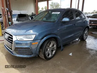 2018 Audi Q3 Premium with VIN WA1BCCFS8JR015511, listed as a Copart auction lot 49890643 with 63,944 mi miles. Bid and sale history available at carsss.com. Image 1.