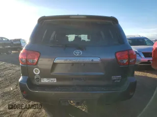 2015 Toyota Sequoia Limited with VIN 5TDJW5G13FS124445, listed as a Copart auction lot 87458304 with 120,030 mi miles and Salvage Title. Bid and sale history available at carsss.com. Image 6.