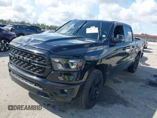 2022 Ram 1500 Big Horn with VIN 1C6SRFFT1NN220669, listed as a IAAI auction lot 41483598 with 1 mi miles. Bid and sale history available at carsss.com. Image 17.