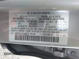 2024 Mazda CX-5 2.5 S Premium Package with VIN JM3KFBDL5R0465272, listed as a IAAI auction lot 41959823 with 12,777 mi miles. Bid and sale history available at carsss.com. Image 9.