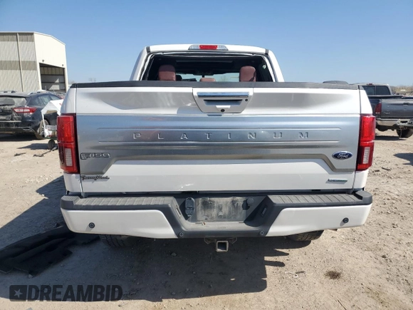 2019 Ford F-150 XL with VIN 1FTEW1E48KFD53334, listed as a Copart auction lot 48303595 with 40,208 mi miles and Salvage Title. Bid and sale history available at carsss.com. Image 6.