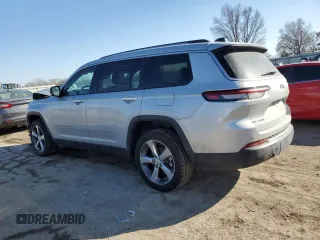 2021 Jeep Grand Cherokee Limited with VIN 1C4RJKBG5M8118501, listed as a Copart auction lot 42408115 with 117,939 mi miles and Salvage Title. Bid and sale history available at DreamBid. Image 2.