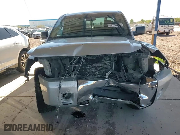 2012 Nissan Titan SV with VIN 1N6AA0EK5CN327266, listed as a Copart auction lot 49706135 with 188,366 mi miles and Salvage Title. Bid and sale history available at DreamBid. Image 10.