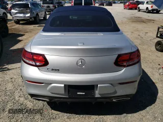 2020 Mercedes-Benz C 300 with VIN W1KWK8DB3LG003622, listed as a Copart auction lot 53113035 with 64,996 mi miles and Salvage Title. Bid and sale history available at DreamBid. Image 6.