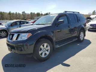 2011 Nissan Pathfinder SV z VIN 5N1AR1NB0BC628230, wystawiony jako Copart lot #55487165 z przebiegiem 163 913 mil mil oraz Szkoda całkowita • Salvage title. Historia ofert i sprzedaży dostępna na DreamBid. Obrazek 1.