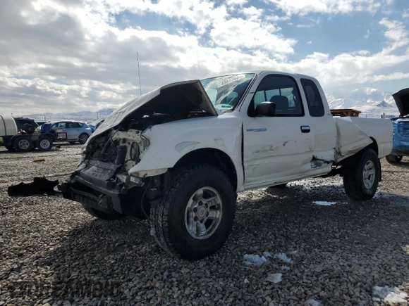 1999 Toyota Tacoma with VIN 4TAWN72N2XZ434256, listed as a Copart auction lot 49873685 with 285,424 mi miles and Salvage title. Bid and sale history available at DreamBid. Image 1.