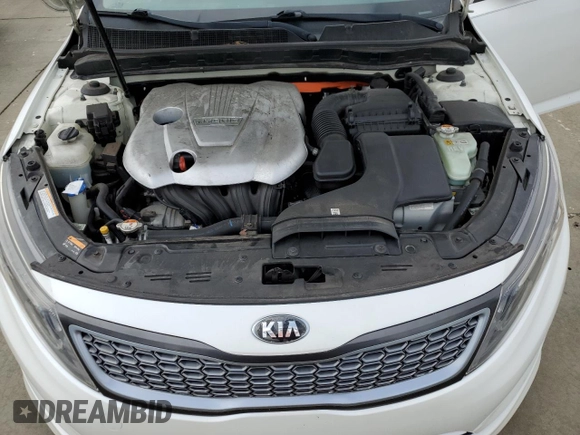 2016 Kia Optima Hybrid EX with VIN KNAGN4AD1G5094117, listed as a Copart auction lot 75078234 with 0 mi miles and Salvage Title. Bid and sale history available at carsss.com. Image 11.