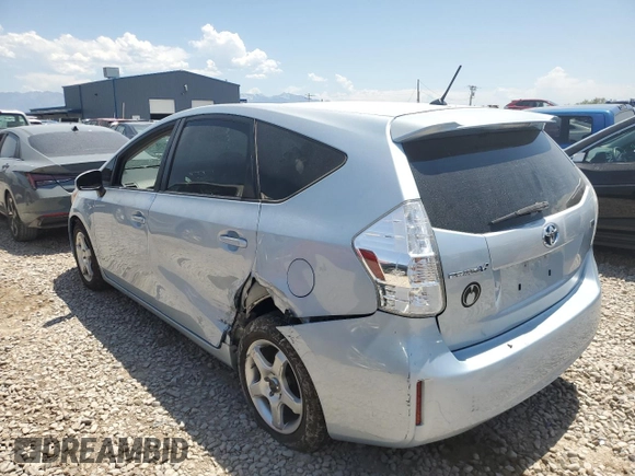 2014 Toyota Prius Two with VIN JTDZN3EU4EJ001269, listed as a Copart auction lot 62818745 with Not provided miles and Salvage title. Bid and sale history available at DreamBid. Image 2.