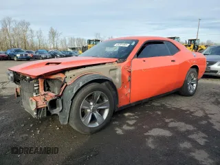 2016 Dodge Challenger SXT with VIN 2C3CDZAG1GH317202, listed as a Copart auction lot 45351065 with 91,712 mi miles and Salvage title. Bid and sale history available at DreamBid. Image 1.