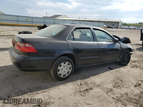 2000 Honda Accord LX z VIN 1HGCG5648YA015725, wystawiony jako Copart lot #56714905 z przebiegiem Nie podano mil oraz Szkoda całkowita • Salvage title. Historia ofert i sprzedaży dostępna na DreamBid. Obrazek 3.