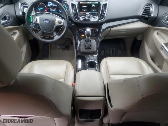 2015 Ford Escape Titanium with VIN 1FMCU9J99FUC66696, listed as a Copart auction lot 43731665 with 192,407 mi miles and Non Repairable. Bid and sale history available at carsss.com. Image 8.