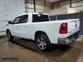 2024 Ram 1500 Laramie with VIN 1C6SRFJT6RN232541, listed as a Copart auction lot 76691524 with 18,706 mi miles and Clean Title. Bid and sale history available at carsss.com. Image 2.