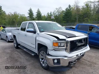 2014 GMC Sierra 1500 SLT z VIN 3GTU2VEC4EG327256, wystawiony jako IAAI lot #42247721 z przebiegiem 62 226 mil mil oraz . Historia ofert i sprzedaży dostępna na DreamBid. Obrazek 1.